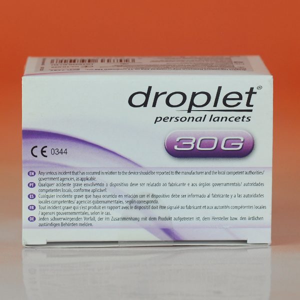 Універсальні ланцети Droplet 30G - 100 шт - рис2 - Диабет-Техника
