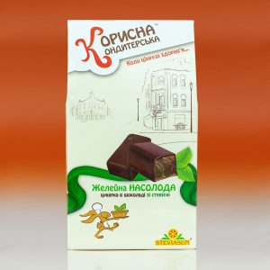 Цукерки в Шоколаді Желейна Насолода Стевіясан - 150 г - рис1 - Диабет-Техника