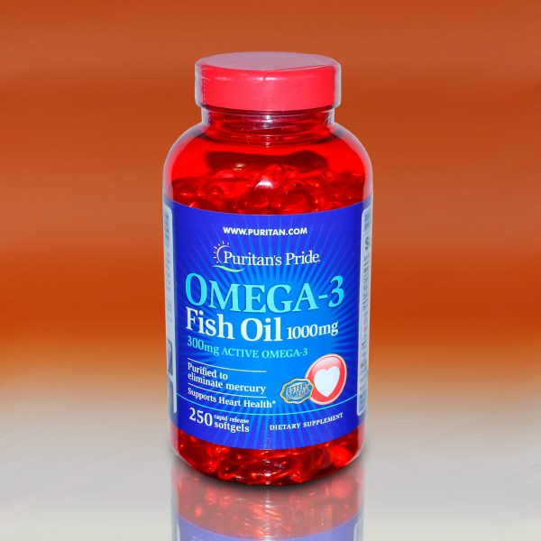 Риб'ячий жир Омега-3 Puritan's Pride 1000 мг - 250 Капсул - рис1 - Диабет-Техника