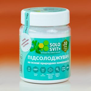 Підсолоджувач SoloSvit Stevia Plus - 200 г Екстракту Стевії / в 10 разів Солодше Цукру - рис1 - Диабет-Техника
