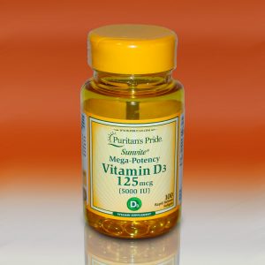 Витамин D3 Puritan's Pride - 125 мкг - 100 Капсул - рис1 - Диабет-Техника