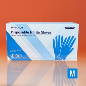 Одноразовые медицинские перчатки без пудры Hynaut размер M - рис1 - Диабет-Техника