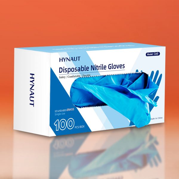 Одноразові медичні рукавички без пудри Hynaut розмір S - рис3 - Диабет-Техника