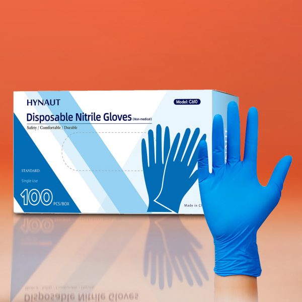 Одноразові медичні рукавички без пудри Hynaut розмір S - рис2 - Диабет-Техника