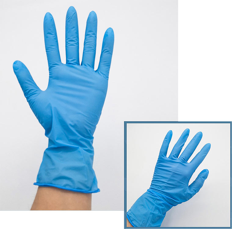 Одноразові медичні рукавички без пудри Hynaut розмір S - рис5 - Диабет-Техника