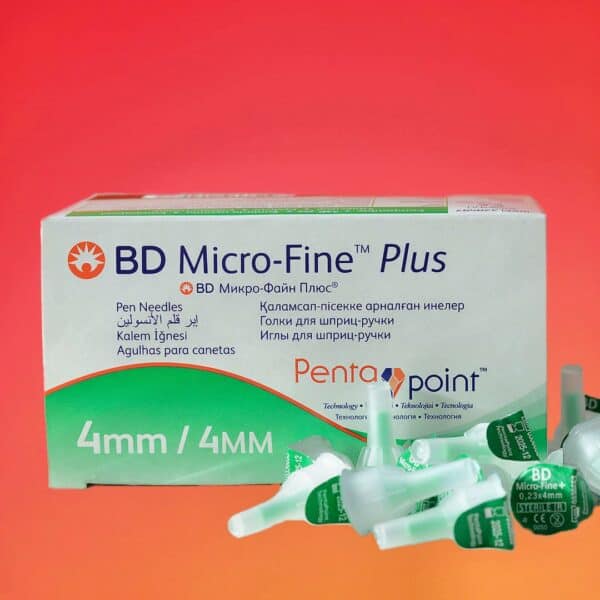 Голки Для Шприц-Ручок BD Micro-Fine Plus 4 мм - 10 шт - рис2 - Діабет-Техніка