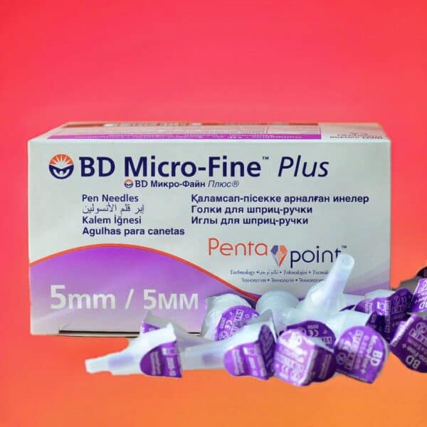 Голки Для Шприц-Ручок BD Micro-Fine Plus 5 мм - 10 шт - рис2 - Діабет-Техніка