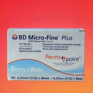 Голки Для Шприц-Ручок BD Micro-Fine Plus 8 мм - 100 шт - рис1 - Діабет-Техніка