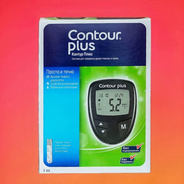 Глюкометр Contour Plus - стартовий набір - рис1 - Діабет-Техніка