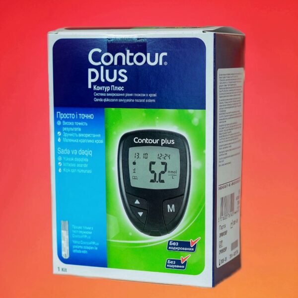 Глюкометр Contour Plus - стартовый набор - рис2 - Диабет-Техника