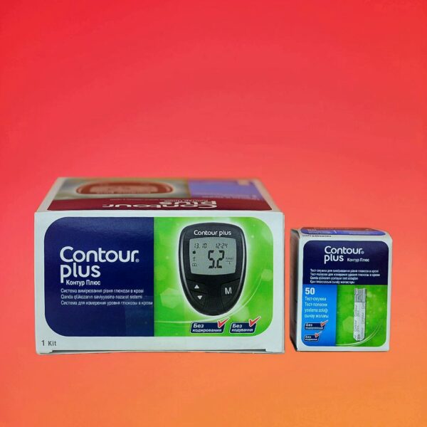 Набор Глюкометр и тест-полоски Contour Plus - рис2 - Диабет-Техника