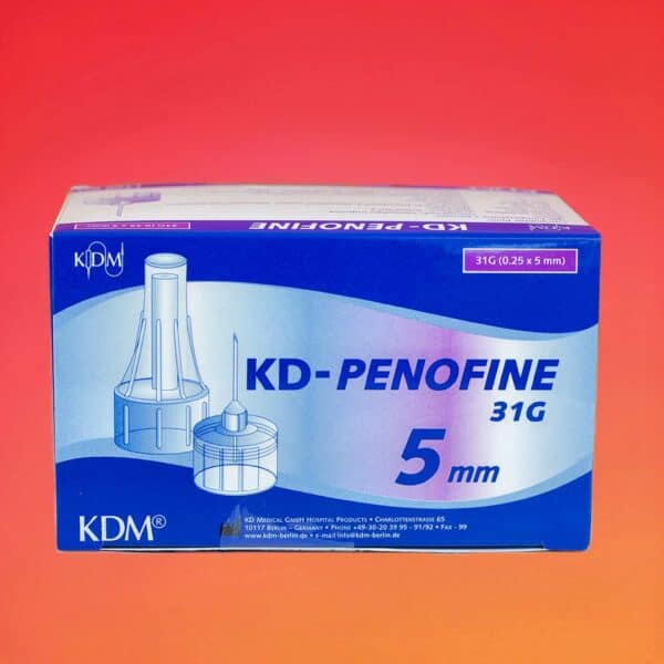 Голки Для Шприц-Ручок KD-Penofine 5 мм - 100 шт - рис1 - Діабет-Техніка
