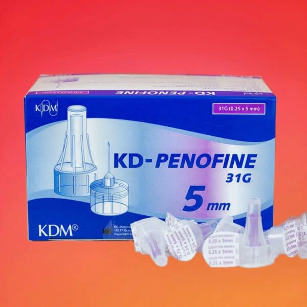 Голки Для Шприц-Ручок KD-Penofine 5 мм - 10 шт - рис2 - Диабет-Техника