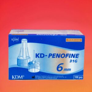Голки Для Шприц-Ручок KD-Penofine 6 мм - 100 шт - рис1 - Діабет-Техніка