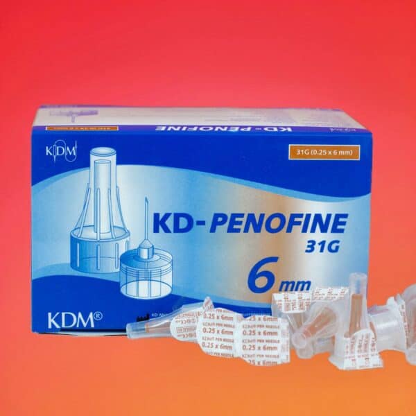 Голки Для Шприц-Ручок KD-Penofine 6 мм - 10 шт - рис2 - Діабет-Техніка