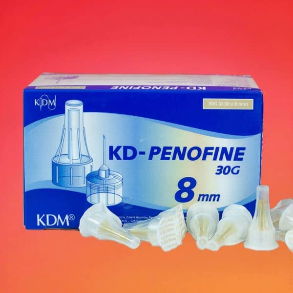 Голки Для Шприц-Ручок KD-Penofine 8 мм - 10 шт - рис2 - Діабет-Техніка