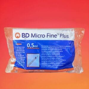 Шприци Інсулінові BD Micro Fine Plus U-100 0,5мл - 10 шт - рис1 - Діабет-Техніка