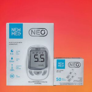 Глюкометр Neo New Med + Подарунок - 50 тест смужок - рис1 - Діабет-Техніка