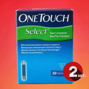 Тест смужки One Touch Select 100 шт - рис1 - Диабет-Техника